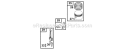 PistonRingsConnecting Rod Diagram and Parts List for  Briggs and Stratton Engine